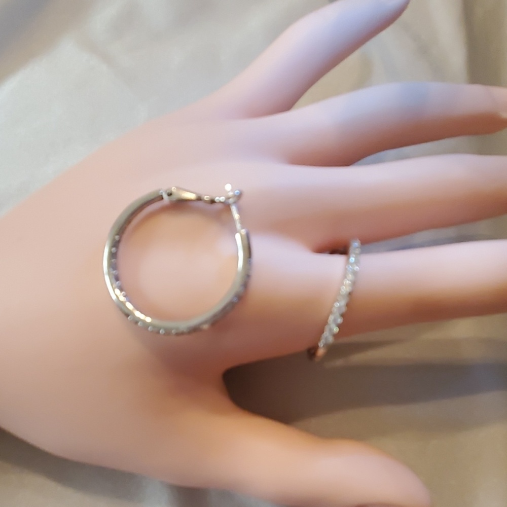 CZ earrings